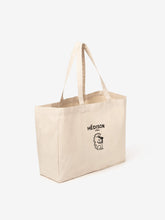 Sac cabas en coton recyclé beige